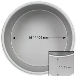 New PME Taartpan rond Ø40,5 x 5cm