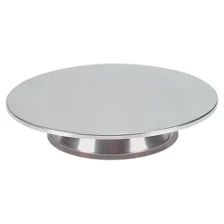 Outlet Overig Taartplateau RVS Ø30x6cm