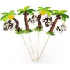 Sale Overig Taartprikker Slingeraap in Palm 25cm 50st.