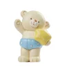Clearance Overig Taarttopper Teddybeer Blauw Polystone 6cm