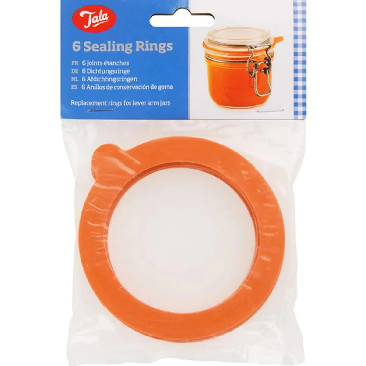 Tala Afdichtingsring Rubber Set/6