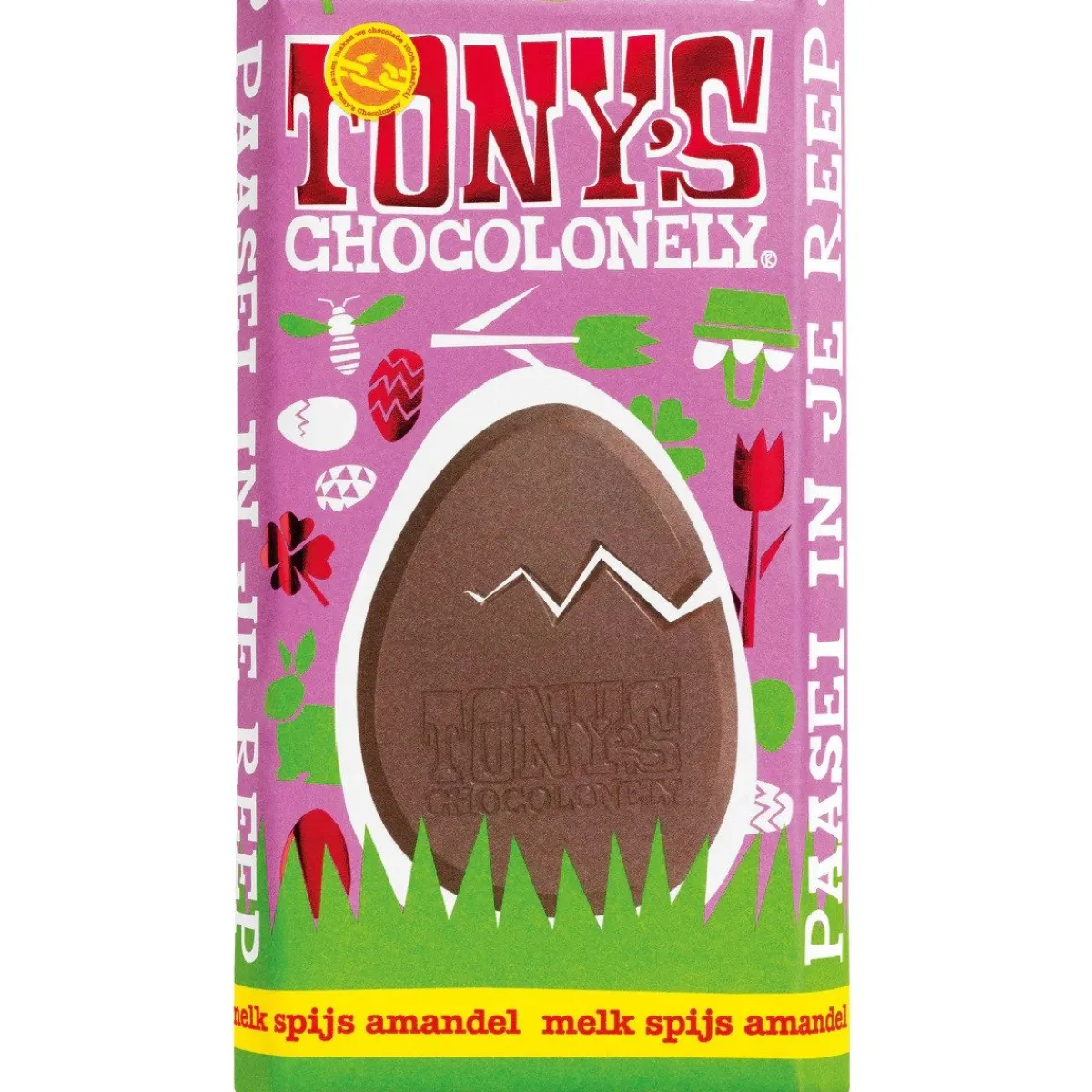 Best Overig Tony's Chocolonely Paasreep Melk / Spijs / Nootjes 180g
