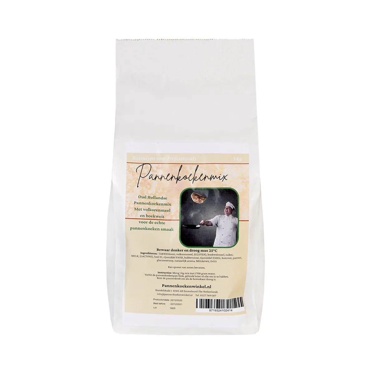 Best Van de Meester VanDeMeester Oud Hollandse Pannenkoekenmix 1kg