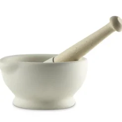 Hot Overig Vijzel met Stamper Porselein 284ml Ø13,5cm