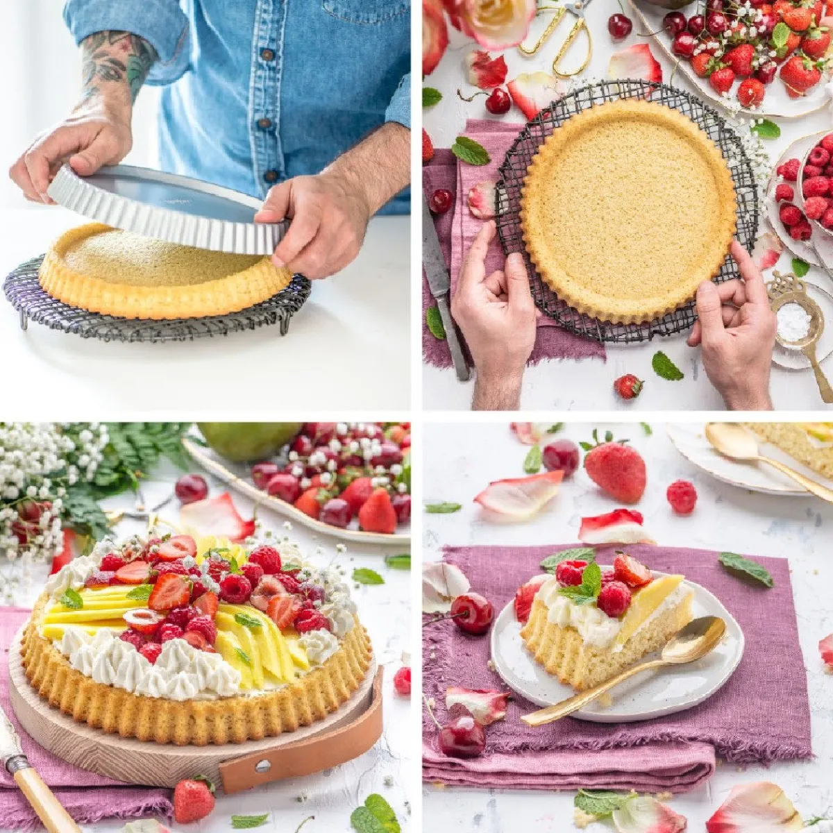 Decora Vlaai/Quichepan Ø28x3cm**