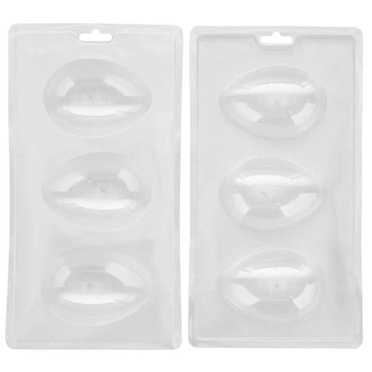 New Wilton Chocolade Holvorm Half Ei (6x)