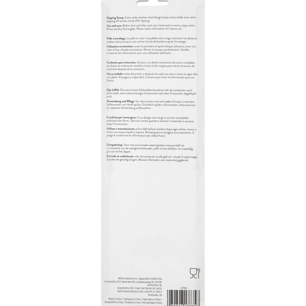 Best Wilton Chocolade-dip lepel