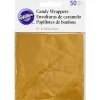 Hot Wilton Folie Goud 10x10 50st.