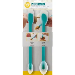 Discount Wilton Siliconen Spatels met Lepel 28cm 2st