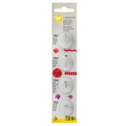 Clearance Wilton Spuitmondjes Set (#102, #104, #224, #352)
