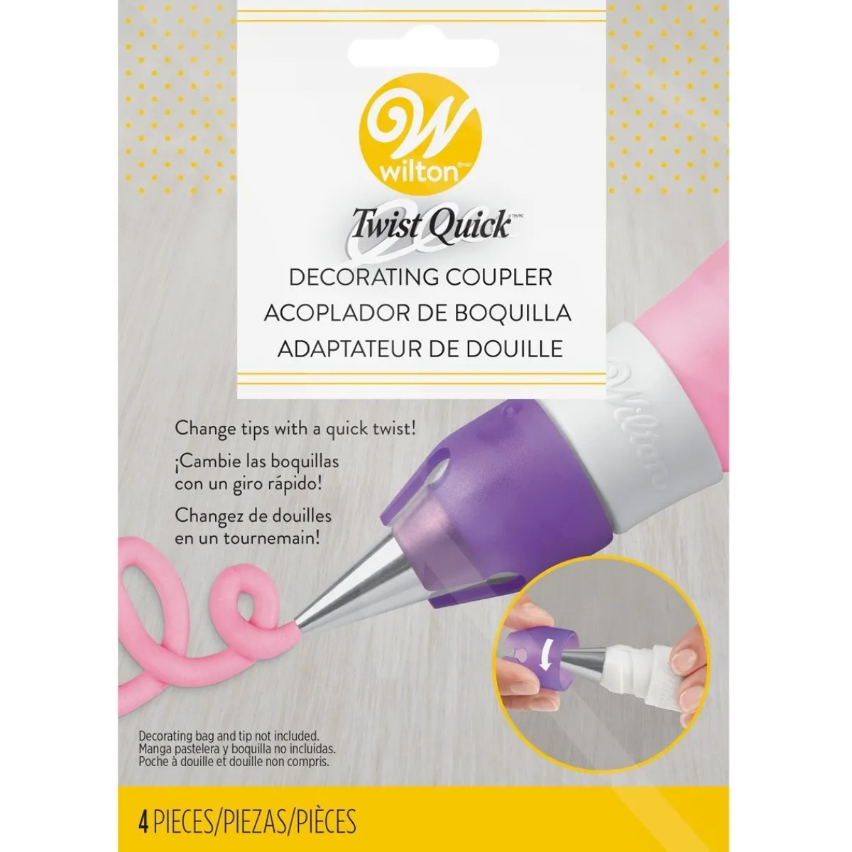 Hot Wilton Twist Spuitmondjes Adapter Set