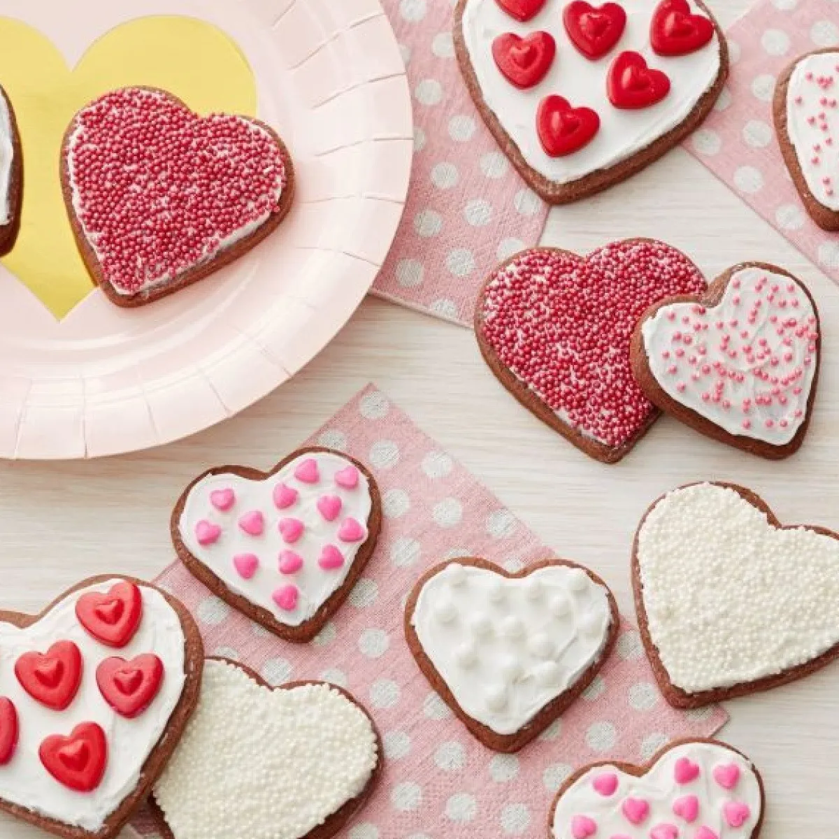 Sale Wilton Uitstekers Hart Dubbelzijdig Set/6
